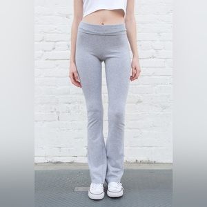 Brandy Melville Grey Priscilla pants and Turtleneck top set